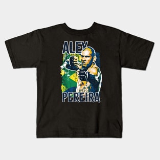 Alex Pereira / /grunge brazil Kids T-Shirt